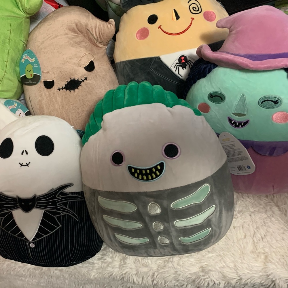 Squishmallows 12” Nightmare Before Christmas Complete set of 9